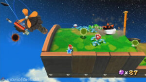 Sky Station Galaxy — Super Mario Galaxy 2 walkthrough route