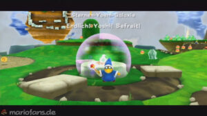 Yoshi Star Galaxy — Super Mario Galaxy 2 walkthrough route