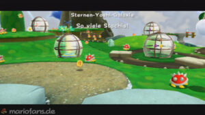 Yoshi Star Galaxy — Super Mario Galaxy 2 walkthrough route