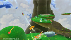 Yoshi Star Galaxy — Super Mario Galaxy 2 walkthrough route