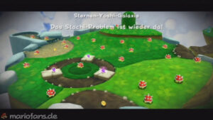 Yoshi Star Galaxy — Super Mario Galaxy 2 walkthrough route