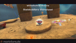 Spin-Dig Galaxy — Super Mario Galaxy 2 walkthrough route