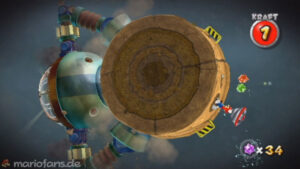 Spin-Dig Galaxy — Super Mario Galaxy 2 walkthrough route