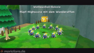 Fluffy Bluff Galaxy — Super Mario Galaxy 2 walkthrough route