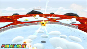 Freezy Flake Galaxy — Super Mario Galaxy 2 walkthrough route
