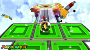 Rolling Masterpiece Galaxy — Super Mario Galaxy 2 walkthrough route