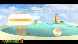 Starshine Beach Galaxy — Super Mario Galaxy 2 walkthrough route