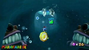Starshine Beach Galaxy — Super Mario Galaxy 2 walkthrough route