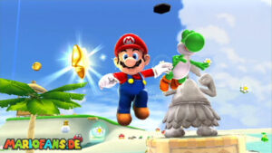 Starshine Beach Galaxy — Super Mario Galaxy 2 walkthrough route