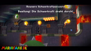 Bowser's Gravity Gauntlet — Super Mario Galaxy 2 walkthrough route