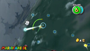 Space Storm Galaxy — Super Mario Galaxy 2 walkthrough route