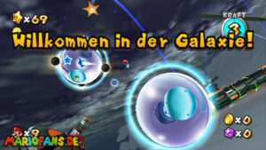 Space Storm Galaxy — Super Mario Galaxy 2 walkthrough route