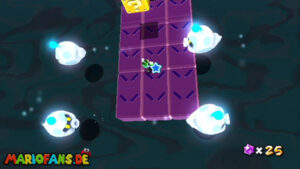 Boo Moon Galaxy — Super Mario Galaxy 2 walkthrough route