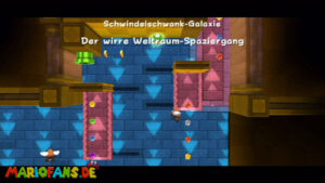 Upside Dizzy Galaxy — Super Mario Galaxy 2 walkthrough route