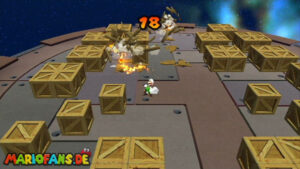 Upside Dizzy Galaxy — Super Mario Galaxy 2 walkthrough route
