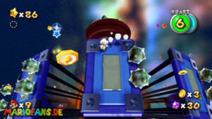 Bowser Jr.'s Boom Bunker — Super Mario Galaxy 2 walkthrough route