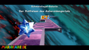 Melty Monster Galaxy — Super Mario Galaxy 2 walkthrough route