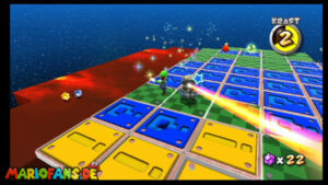 Mario Squared Galaxy — Super Mario Galaxy 2 walkthrough route
