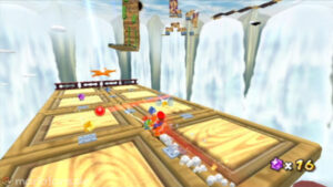 Hightail Falls Galaxy — Super Mario Galaxy 2 walkthrough route