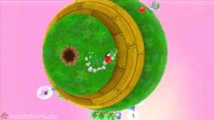 Hightail Falls Galaxy — Super Mario Galaxy 2 walkthrough route