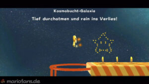 Cosmic Cove Galaxy — Super Mario Galaxy 2 walkthrough route