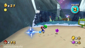 Cosmic Cove Galaxy — Super Mario Galaxy 2 walkthrough route