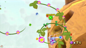 Honeybloom Galaxy — Super Mario Galaxy 2 walkthrough route