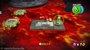 Bowser's Lava Lair — Super Mario Galaxy 2 walkthrough route