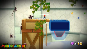 Cloudy Court Galaxy — Super Mario Galaxy 2 walkthrough route