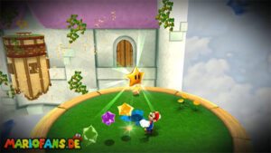 Cloudy Court Galaxy — Super Mario Galaxy 2 walkthrough route