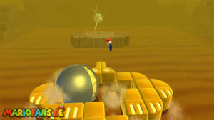 Slipsand Galaxy — Super Mario Galaxy 2 walkthrough route