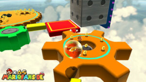 Rolling Gizmo Galaxy — Super Mario Galaxy walkthrough route