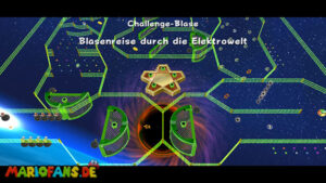 Bubble Blast Galaxy — Super Mario Galaxy walkthrough route