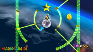 Bubble Blast Galaxy — Super Mario Galaxy walkthrough route