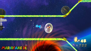 Bubble Blast Galaxy — Super Mario Galaxy walkthrough route