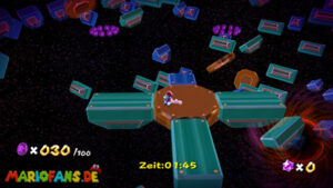 Space Junk Galaxy — Super Mario Galaxy walkthrough route