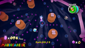 Ghostly Galaxy — Super Mario Galaxy walkthrough route