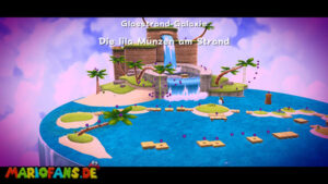 Beach Bowl Galaxy — Super Mario Galaxy walkthrough route