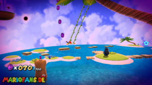 Beach Bowl Galaxy — Super Mario Galaxy walkthrough route
