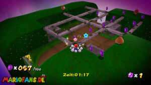Gusty Garden Galaxy — Super Mario Galaxy walkthrough route