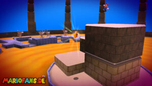 Dusty Dune Galaxy — Super Mario Galaxy walkthrough route