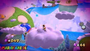 Sea Slide Galaxy — Super Mario Galaxy walkthrough route