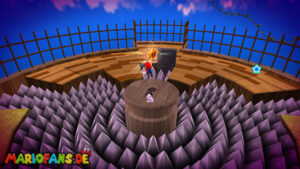 Gold Leaf Galaxy — Super Mario Galaxy walkthrough route