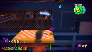 Dreadnought Galaxy — Super Mario Galaxy walkthrough route