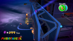 Dreadnought Galaxy — Super Mario Galaxy walkthrough route