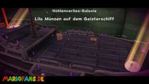 Deep Dark Galaxy — Super Mario Galaxy walkthrough route