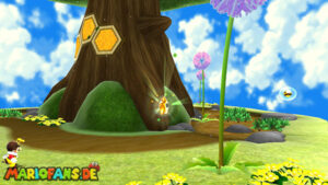 Honeyhive Galaxy — Super Mario Galaxy walkthrough route