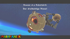 Bowser Jr.'s Robot Reactor — Super Mario Galaxy walkthrough route