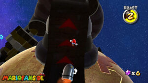 Bowser Jr.'s Robot Reactor — Super Mario Galaxy walkthrough route