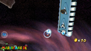 Space Junk Galaxy — Super Mario Galaxy walkthrough route